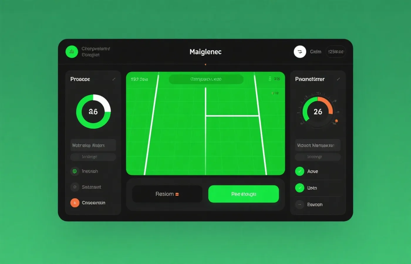 开奖信息与历史记录界面